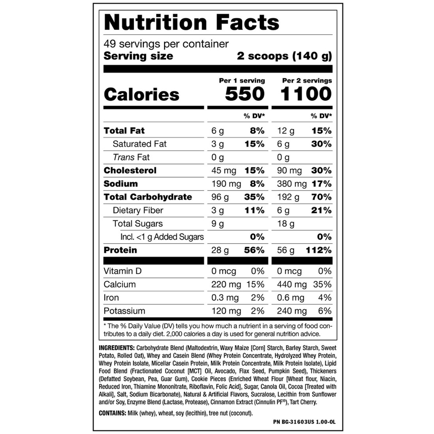 Mutant Mass 15Lb - Suplefit Mx