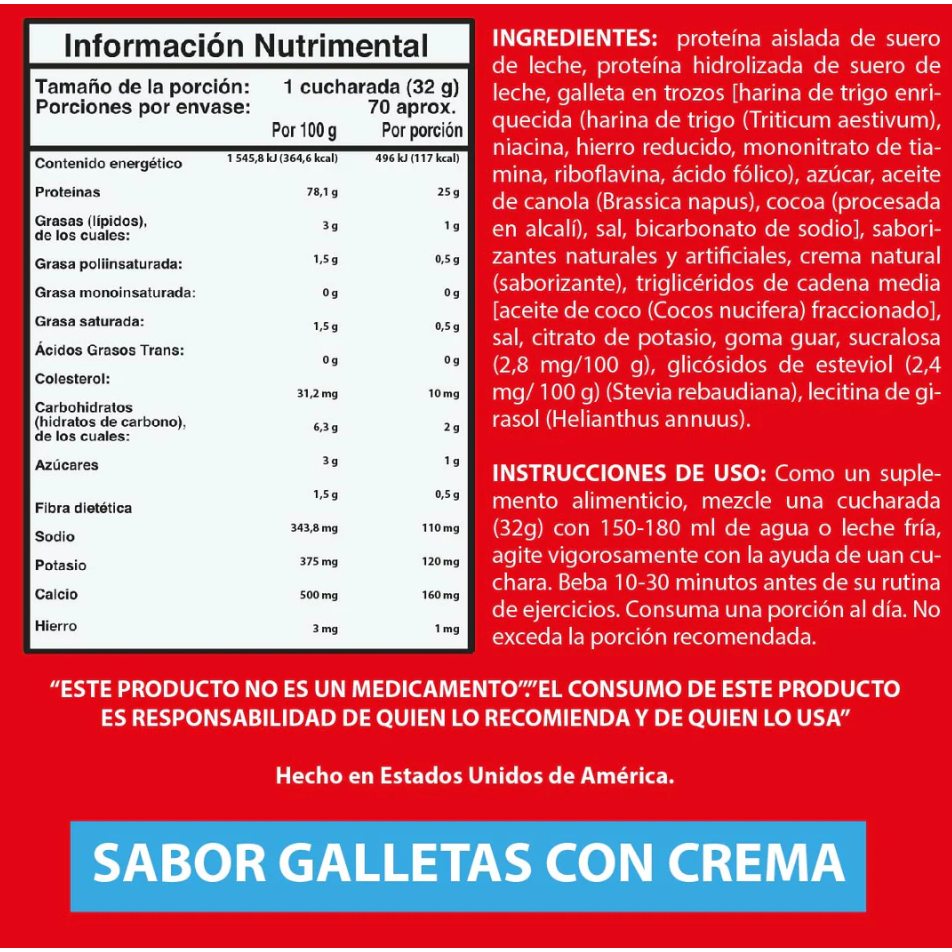 Proteina ISO SURGE 5lb - Suplefit Mx