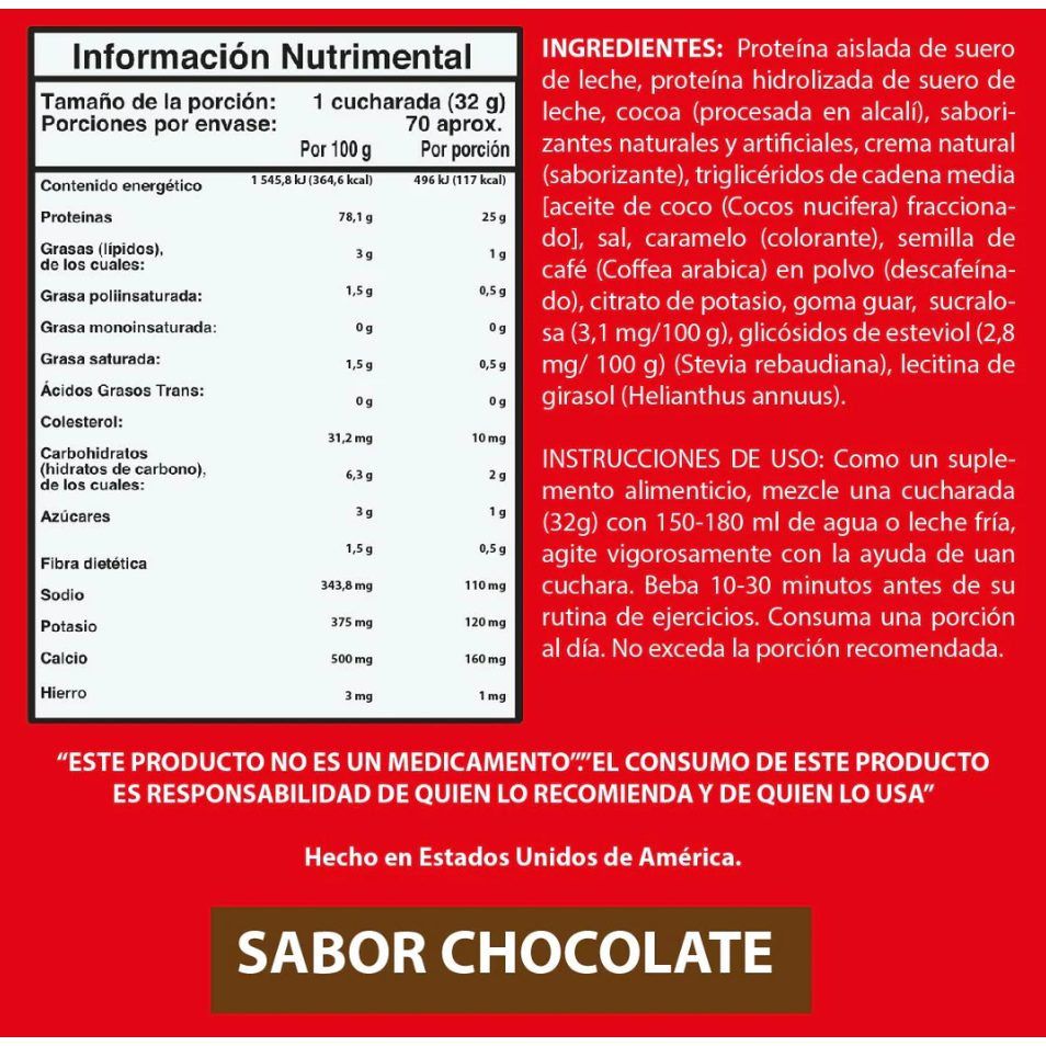 Proteina ISO SURGE 5lb - Suplefit Mx