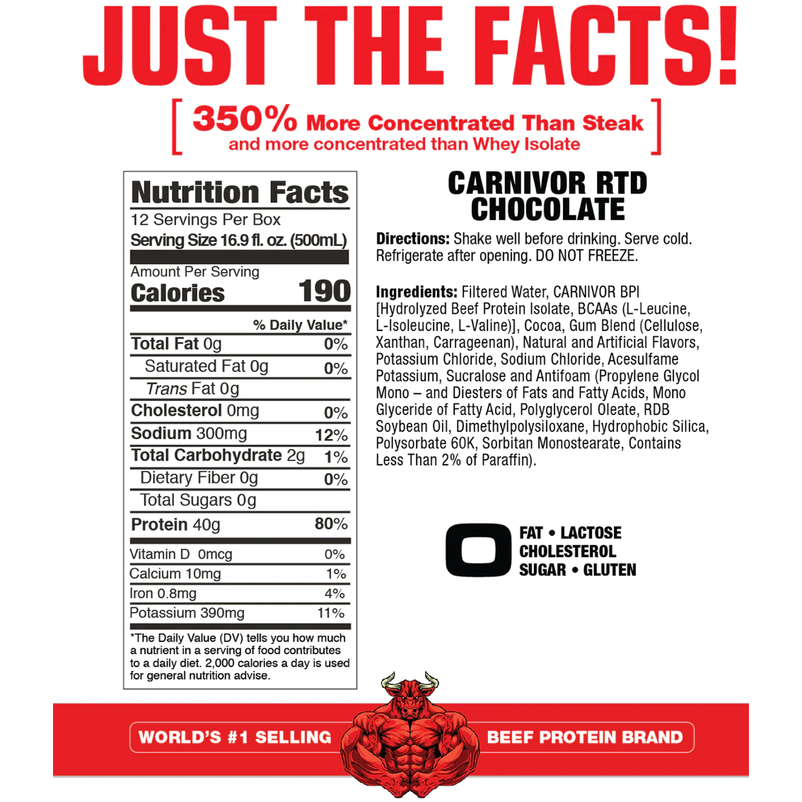 Proteina Liquida Carnivor TO-GO - Suplefit Mx