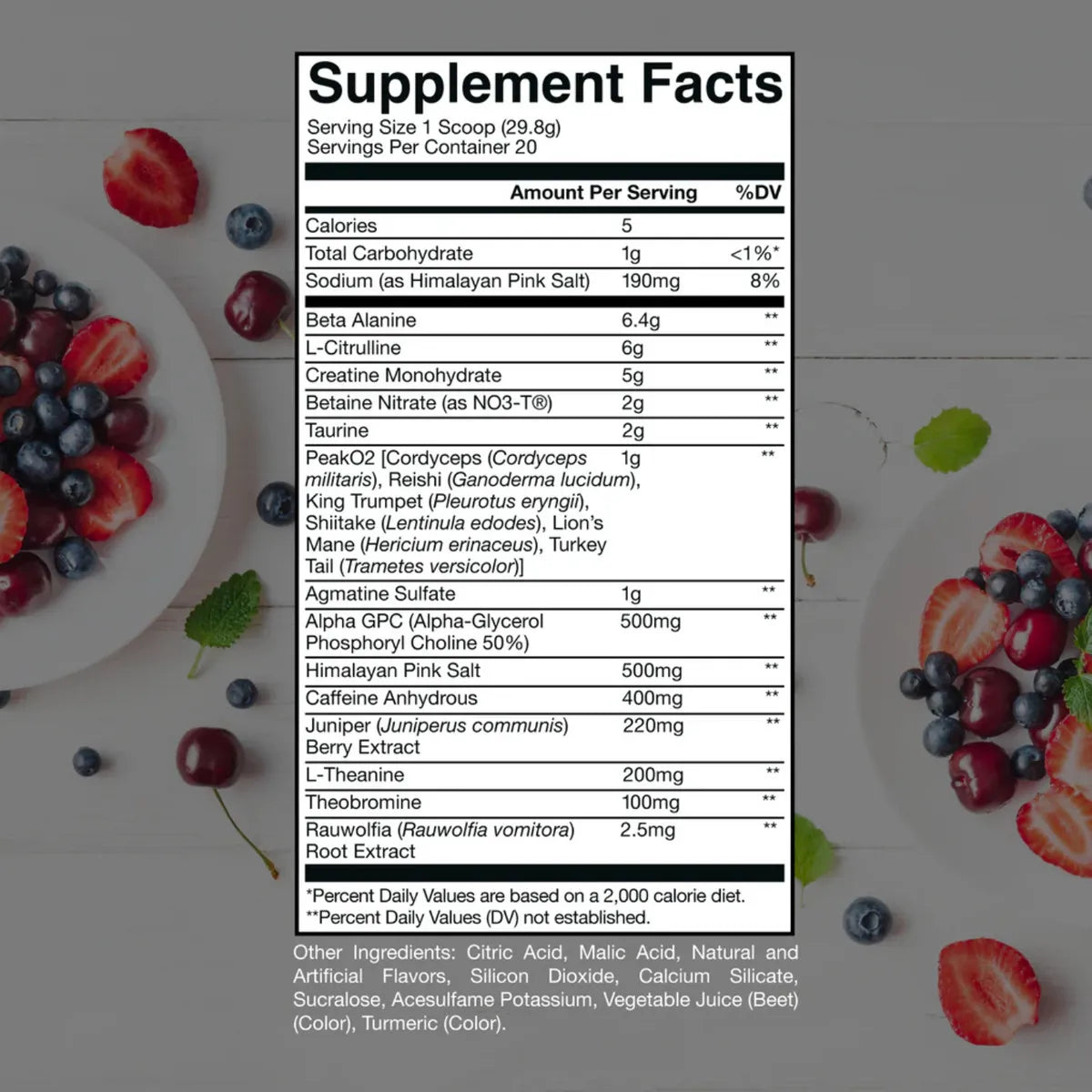 Thuper Thavage PRE-WORKOUT 20 servicios