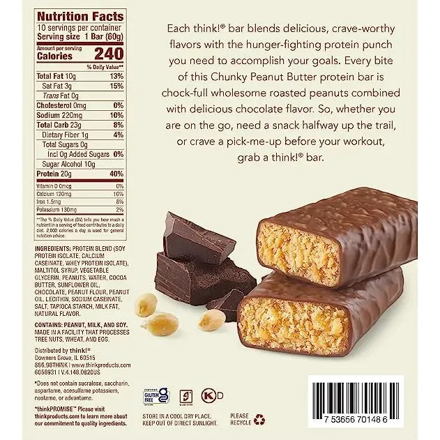 BARRITAS DE PROTEINA HIGH PROTEIN BAR 10 PACK - Suplefit Mx