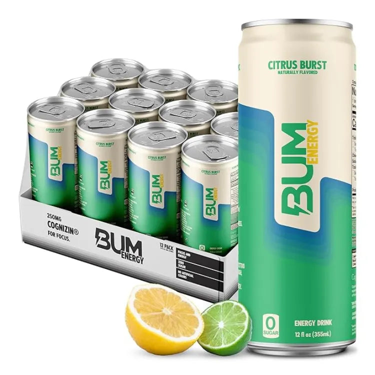 BUM Energy Drink 12 pack - Suplefit Mx