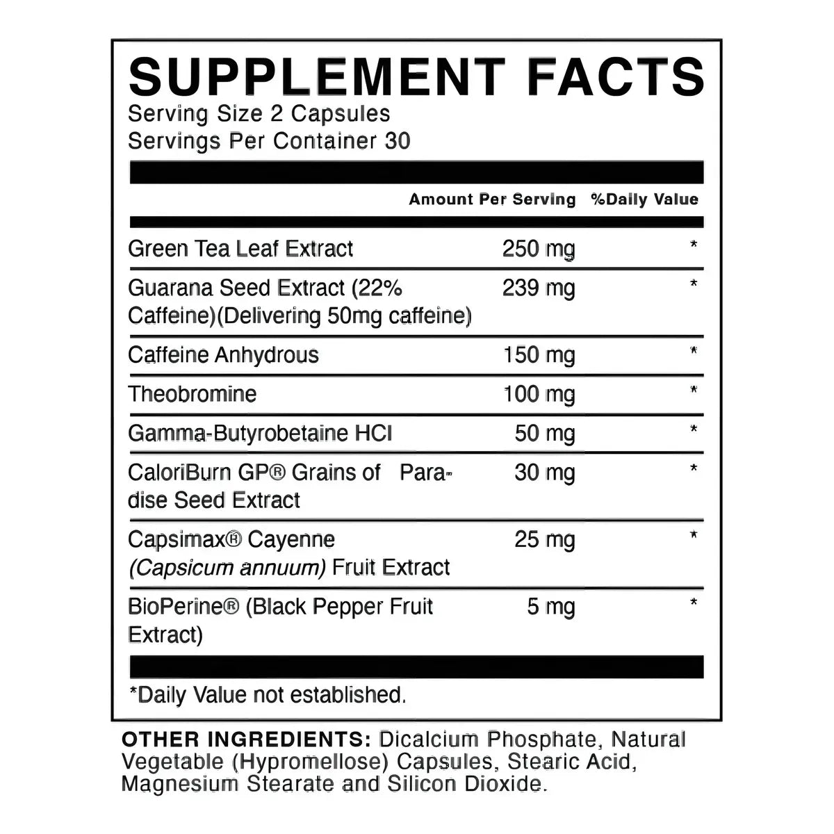 Thuper Thavage PRE-WORKOUT 20 servicios