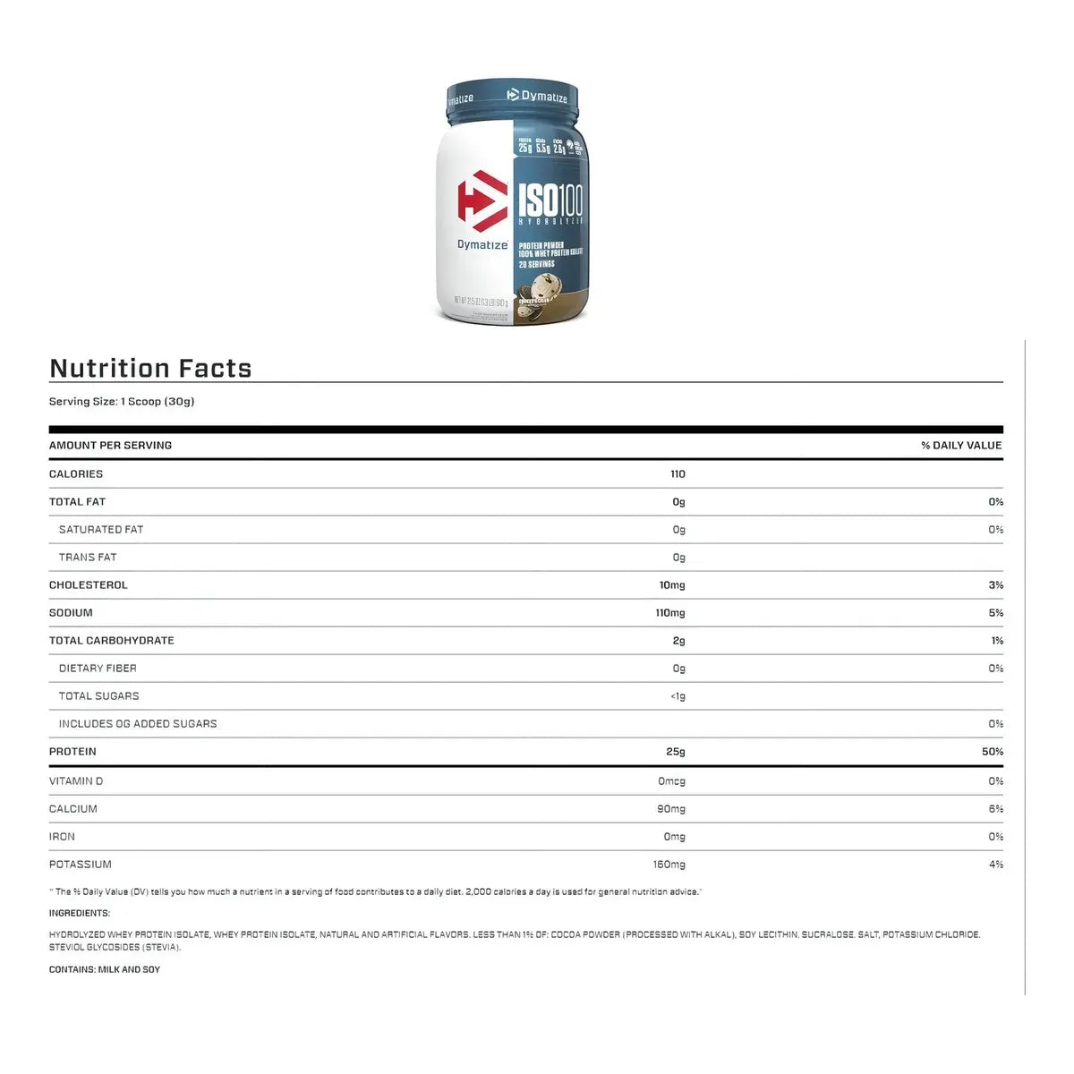 ISO 100 Hydrolized 1.4LB