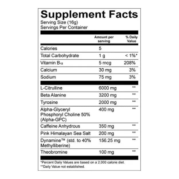 CBUM Essential Charged Pre-Workout