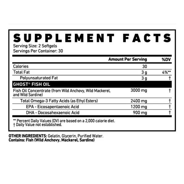FISH OIL 60 CAPS - Suplefit Mx