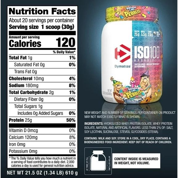 ISO 100 Hydrolized 1.4LB