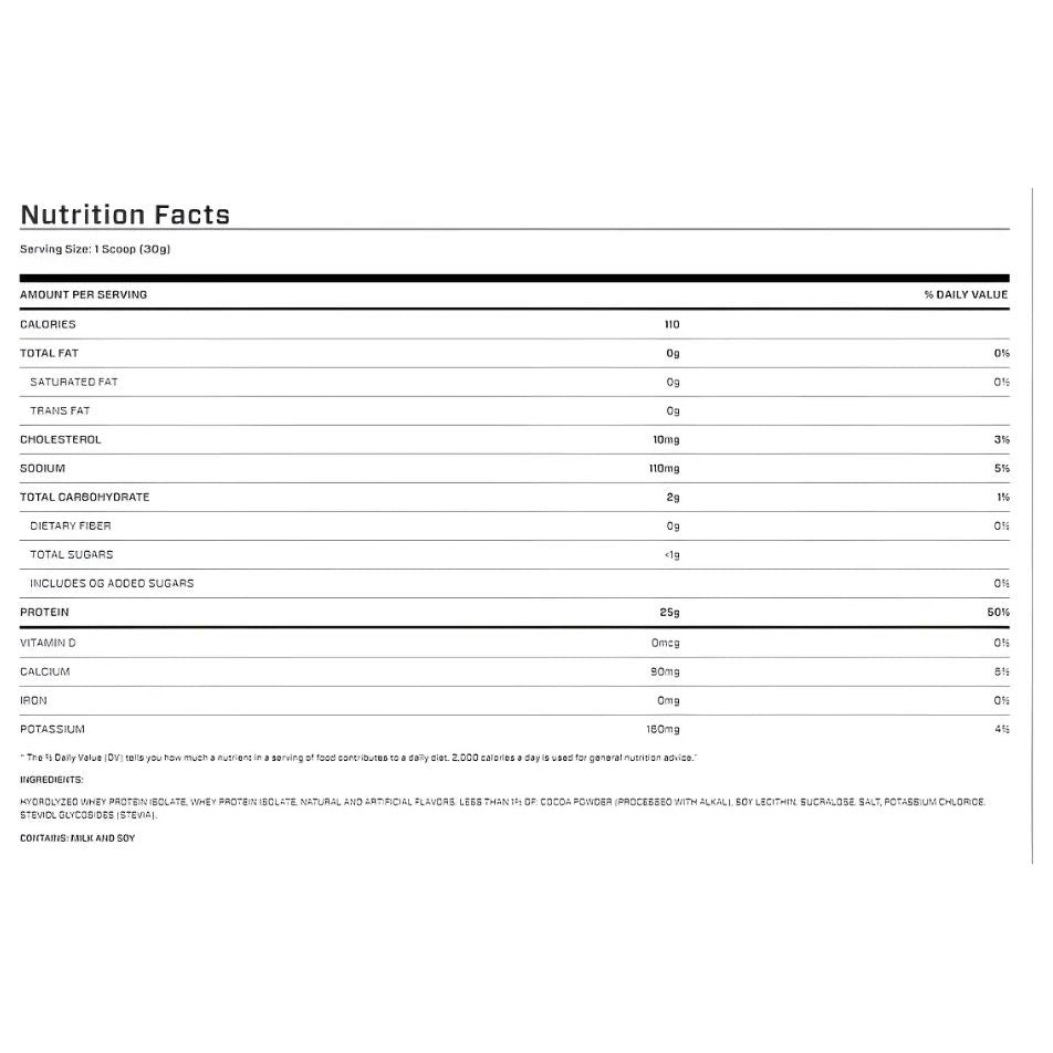 ISO 100 Hydrolized 1.4LB
