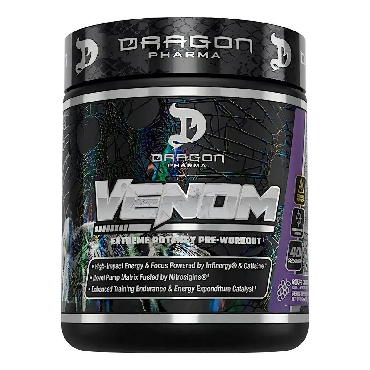 Venom Pre-Workout 40 Servicios