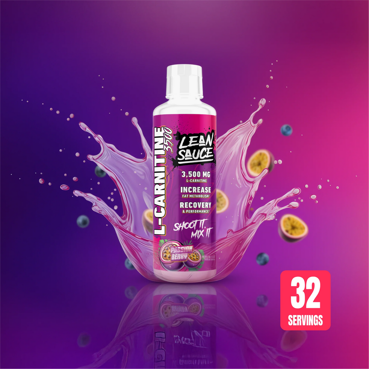 Lean Sauce L-Carnitina Liquida 3500 mg