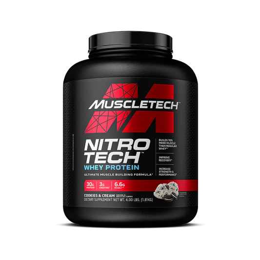 Nitro Tech Whey Protein 4LB