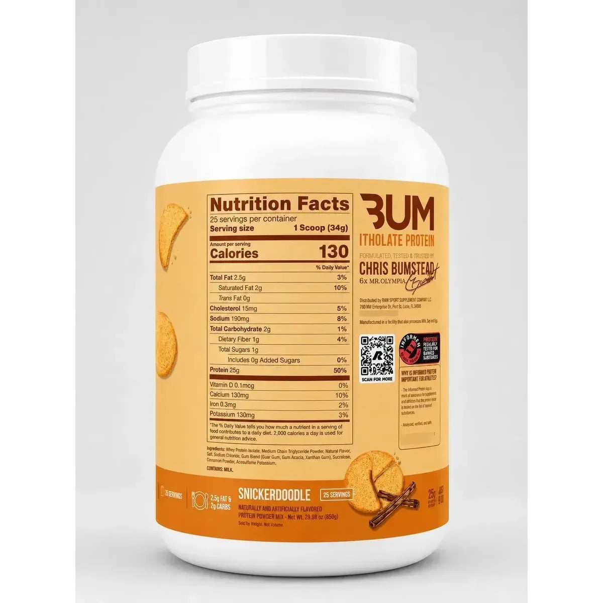 CBUM ITHOLATE PROTEIN 25 SERVICIOS - Suplefit Mx