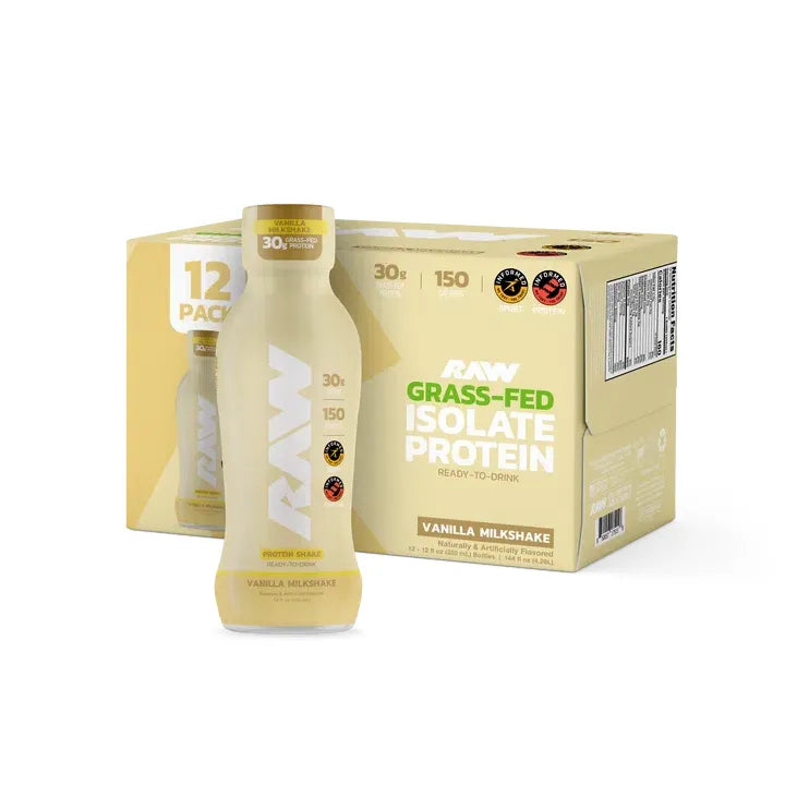 Grass-Fed Isolate Protein Ready to Drink 12 Pack
