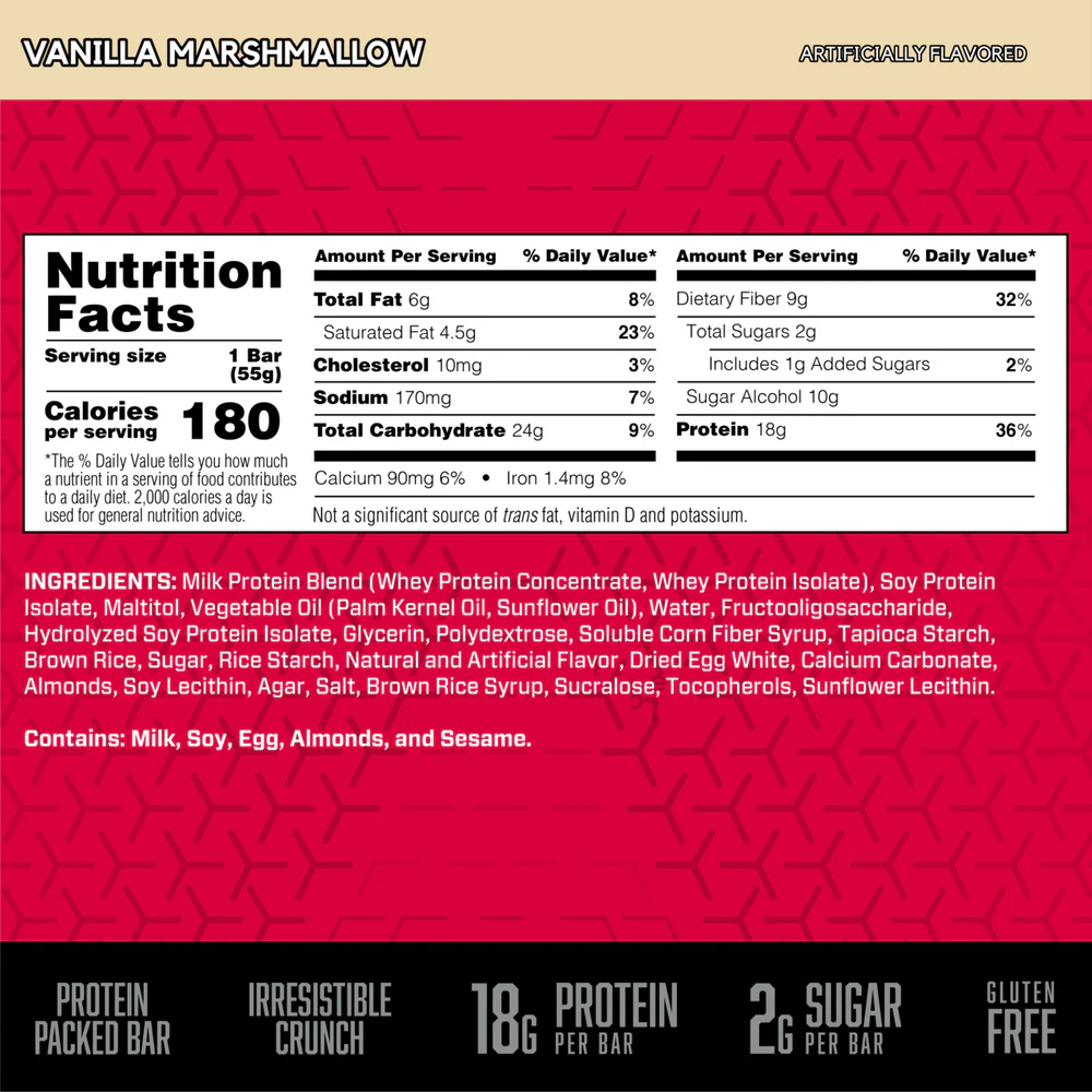 BARRA PROTEICA BSN PROTEIN CRISP 12 PACK - Suplefit Mx